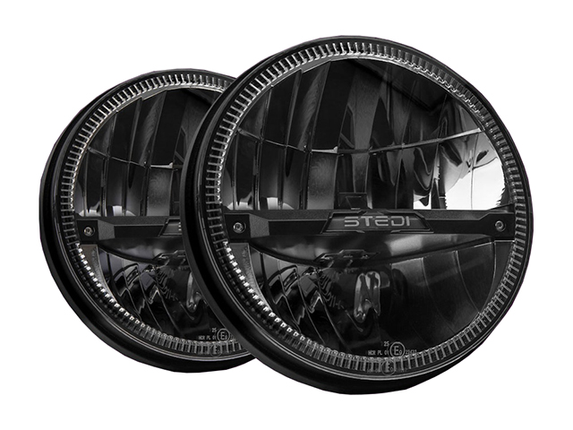 STEDI 7 Inch Homage LED Headlight(For Toyota LandCruiser) (Pair) - LED-HOMAGE-7-PAIR-LC